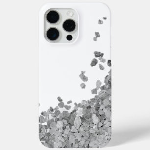 Coque iPhone 15 Pro Max Élégant cuivre   Pierre d'or Rose