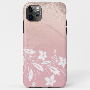Case-Mate iPhone Case Elégant dégradé moderne rose or parties scintillan