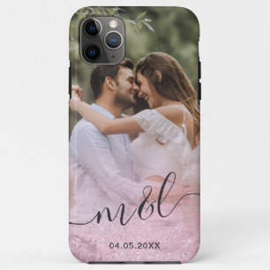 Case-Mate iPhone Case Elégant dégradé moderne rose or parties scintillan