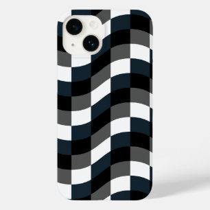 Coque Pour iPhone 14 Élégant En vichy contemporain