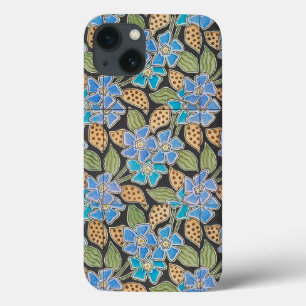 Case-Mate iPhone Case Élégant Fleur Bleu Périwinkle Floral Classic