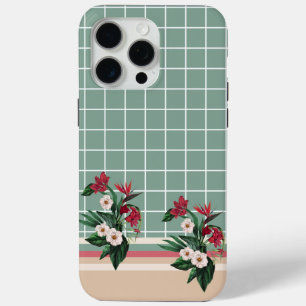 Coque iPhone 15 Pro Max Élégant floral