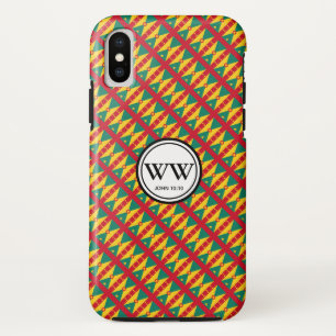 Case-Mate iPhone Case Élégant GRENADA CARRIACOU Monogramme Vie abondante