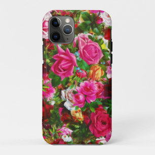 Case-Mate iPhone Case Élégant jardin fleuri Vintage de Rose fleuri