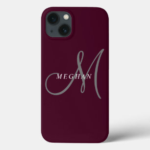 Case-Mate iPhone Case Élégant minimaliste en Bourgogne