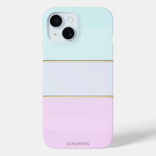 Coque Pour iPhone 15 Élégant Moderne En Grille, Ombre