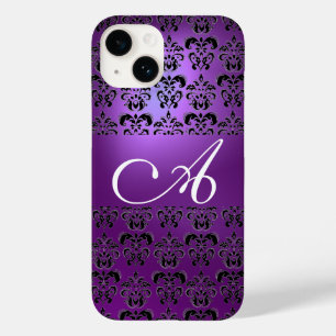 COQUES POUR iPhone ÉLÉGANT MONOGRAM DE DOMMASQUES NOIR