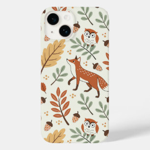 Coque Pour iPhone 14 Élégant Motif d'automne scandinave