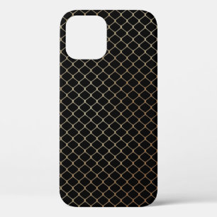 Case-Mate iPhone Case Élégant Motif de la chaîne de clôture dorée modern