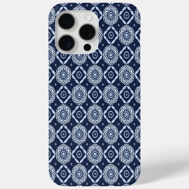 Coques Case-Mate iPhone Élégant motif floral décoratif Vintage (Verso)
