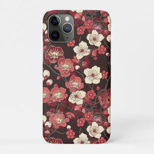 Case-Mate iPhone Case Élégant Motif sans couture en fleur de cerisier (1