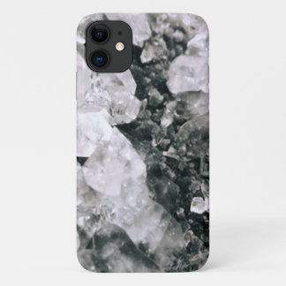 Case-Mate iPhone Case Elégant noir noir en pierre cristal Geode tendance