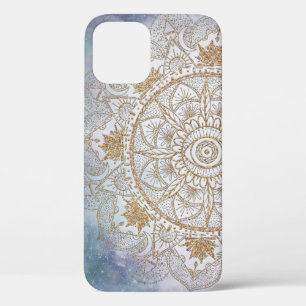 Case-Mate iPhone Case Elégant or Oeil Soleil Lune Mandala Design