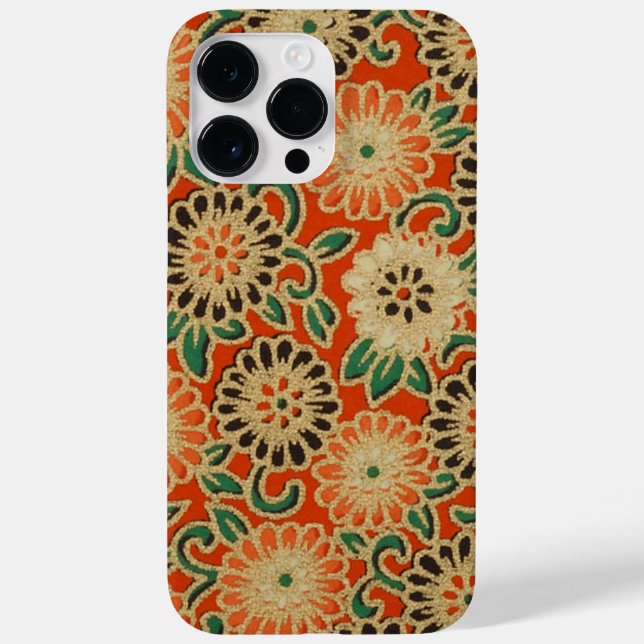 Coques Case-Mate iPhone Élégant Origami japonais Washi Chrysanthemum (Verso)