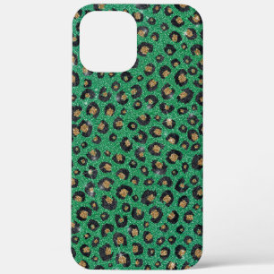Case-Mate iPhone Case Élégant Parties scintillant verte Black Gold Empre