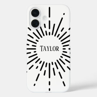 Coques iPhone 16 ELegant, personalized Name Newest IPHONE Cases-