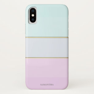 Case-Mate iPhone Case Élégant rayé moderne, ombré