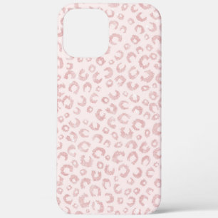 Case-Mate iPhone Case Élégant Rose Parties scintillant d'or Leopard Po