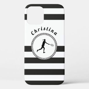 Case-Mate iPhone Case Elégant Tennis Design Sports Thème Filles Nom Amus