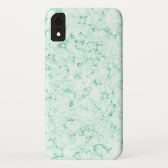 Coques Case-Mate iPhone Elégant Vert et Marbre blanc (Dos)