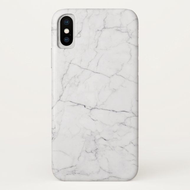 Coques Case-Mate iPhone Elegant White Marble  (Dos)