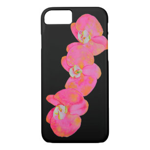 Case-Mate iPhone Case Elégante aquarelle rose Orchidée peinture