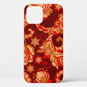 Case-Mate iPhone Case Elégante Fleurs Ethniques Motif sans couture