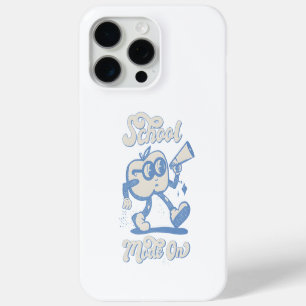 Coque iPhone 15 Pro Max Elégante ligne géométrique de fraises Art