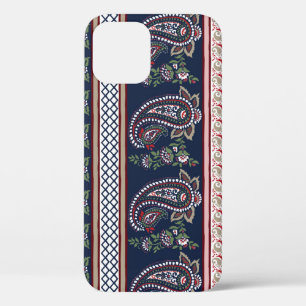 Case-Mate iPhone Case Elégante Marine Paisley : Conception des frontière