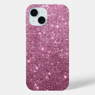 Coque Pour iPhone 15 Élégante parties scintillant abstraite de poule ro