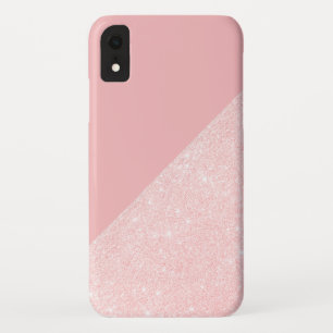 Case-Mate iPhone Case Elégante parties scintillant en or rose et rose pa