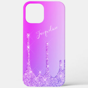 Case-Mate iPhone Case Élégante parties scintillant rose magenta