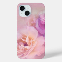 Elégante Vintage Pastel Roses Rose