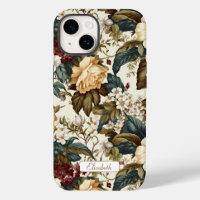 Élégantes pivoines et hydrangées Vintages