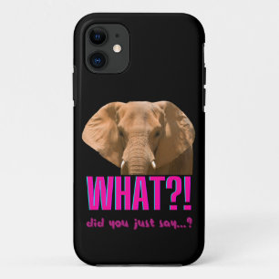 Case-Mate iPhone Case Éléphant Qu'avez-vous dit?