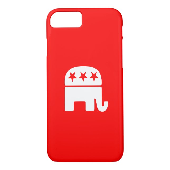 Coques Case-Mate iPhone Eléphant républicain (Dos)