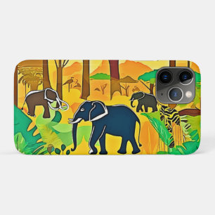 Case-Mate iPhone Case Elephant Savanna Jungle Art