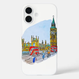 Coques iPhone 16 Elizabeth Tower, alias Big Ben