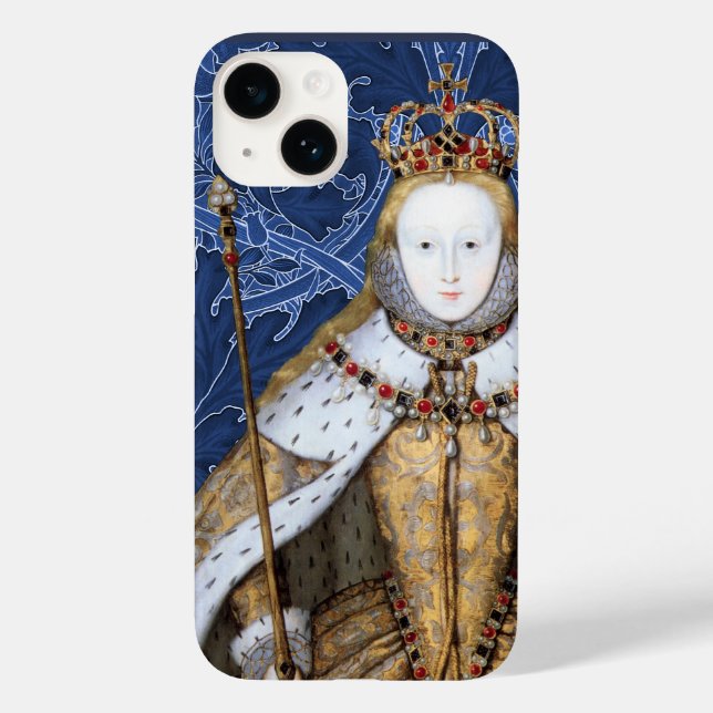 Coques Case-Mate iPhone Elizabeth Tudor, reine d'Angleterre (Verso)