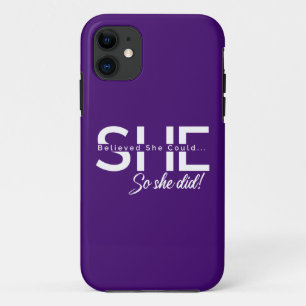 Case-Mate iPhone Case Elle Croyait Qu'Elle Pouvait Le Faire.