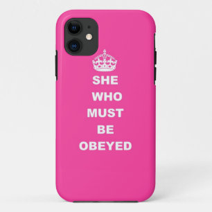 Etui iPhone Case-Mate Elle qui doit être obéie