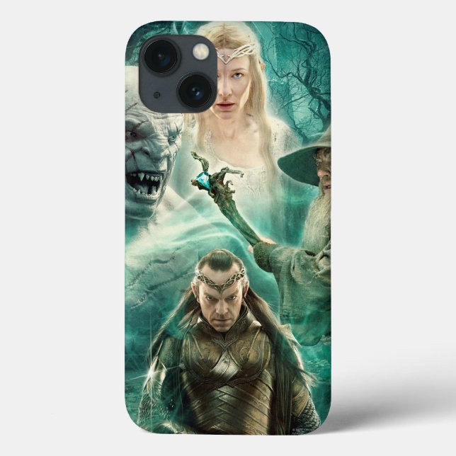 Coques Case-Mate iPhone ELROND™, Azog, Galadriel & Gandalf Graphic (Verso)