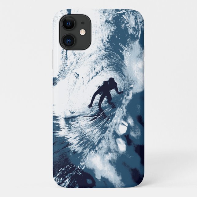 Coques Case-Mate iPhone Embarquement Trybe Tube, Hawaiian Surfer (Dos)