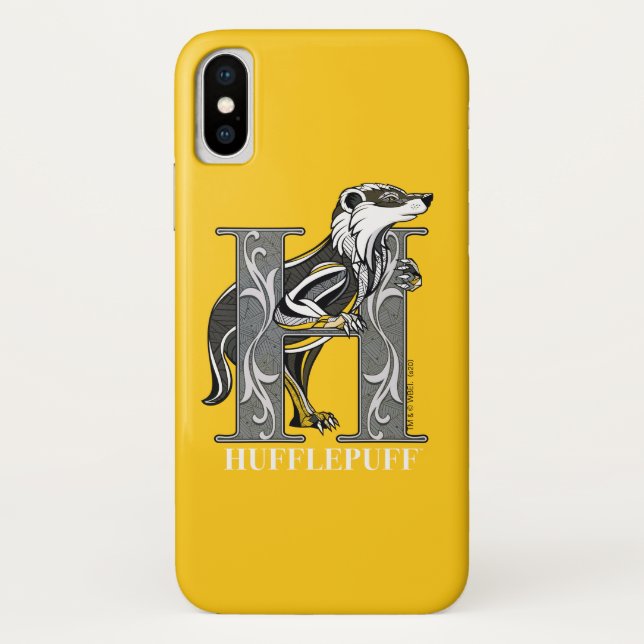 Coques Case-Mate iPhone Emblème croisé HUFFLEPUFF™ (Dos)