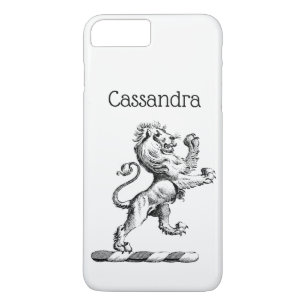Coques Pour iPhone Emblème de crête de lion héraldique debout