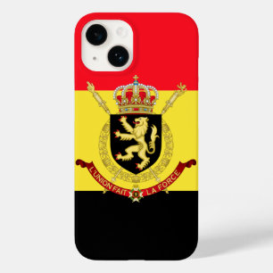 Coque Pour iPhone 14 emblème de la Belgique