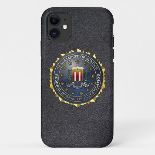 Coque iPhone 11 Emblème du FBI