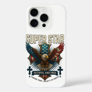 Coques iPhone 16 Pro Emblème Super Star Eagle
