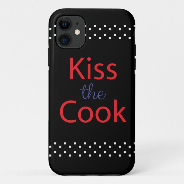 Coques Case-Mate iPhone Embrasse Le Cuisinier (Dos)