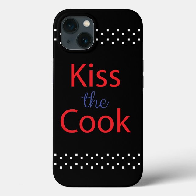Coques Case-Mate iPhone Embrasse Le Cuisinier (Verso)